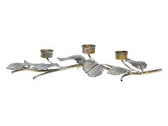 Vire Tealight Holder w. 3 holders H16.5/L51/W22 cm antique brass