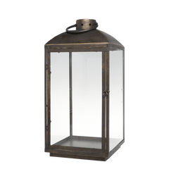 Lanterne 66x30x20 cm antique messing