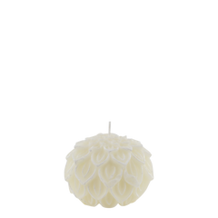 Vienne Pillar Candle water lily H6/D8 cm off white