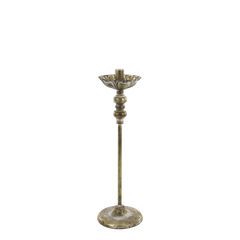 Vire Candlestick H40/D12 cm antique brass