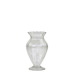 Vase H18/D9.5 cm clear