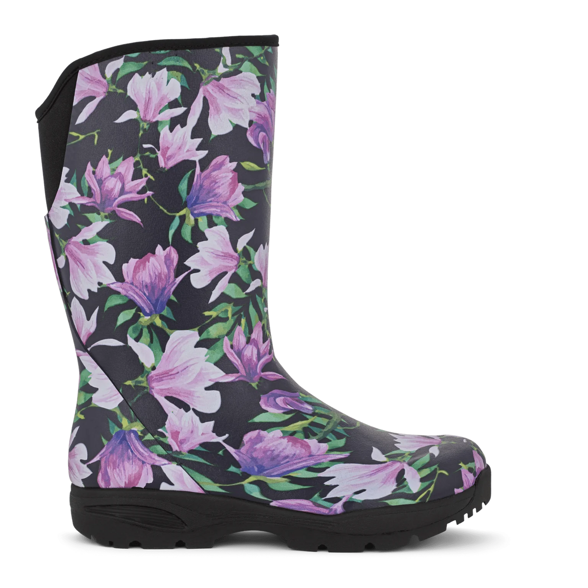Green Comfort Sky long Rubberboot lilla