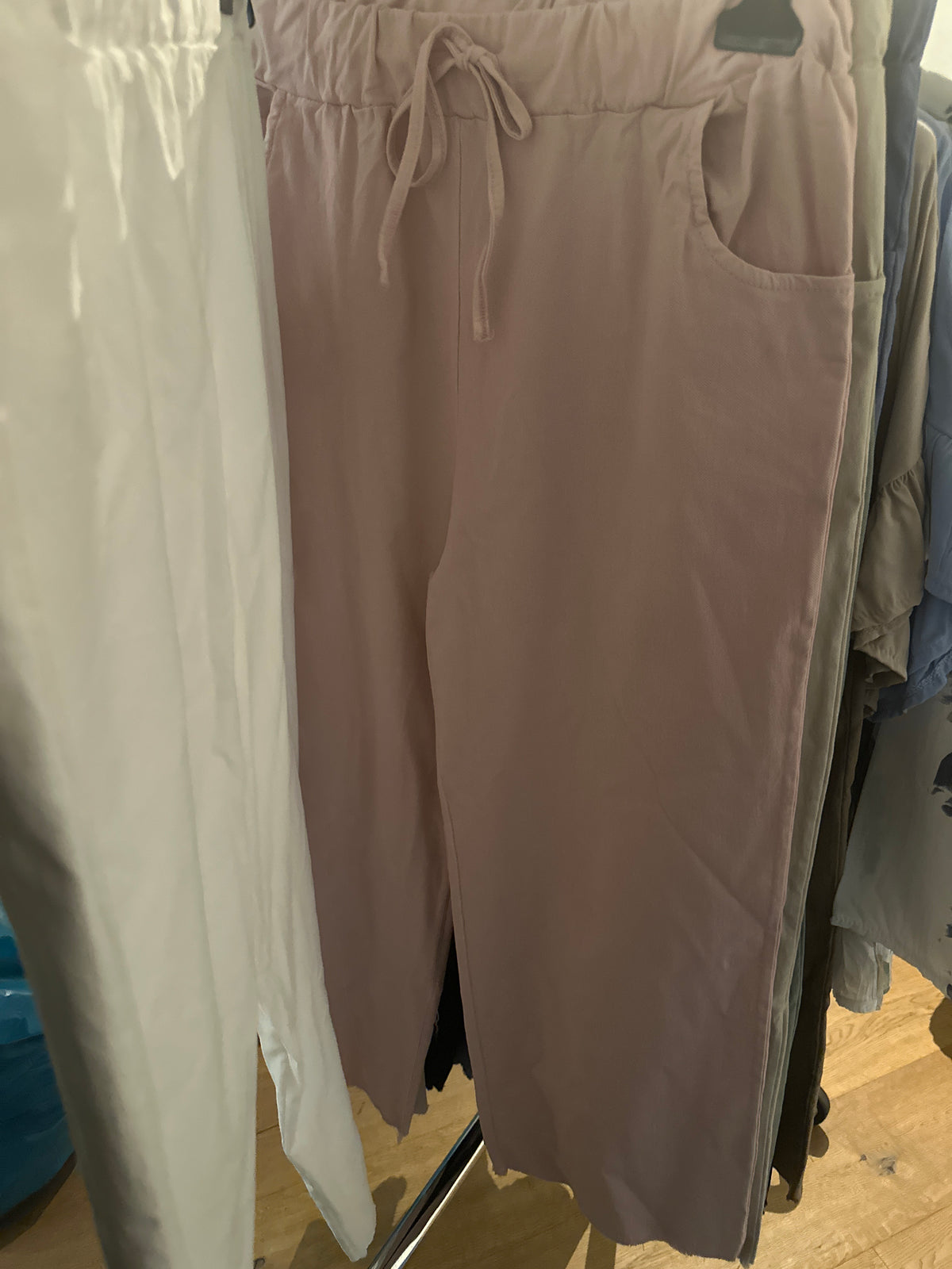 Bengalinbukser med bindebånd vidde - M:Viskose,Nylon,Elastan - ITMARTS25