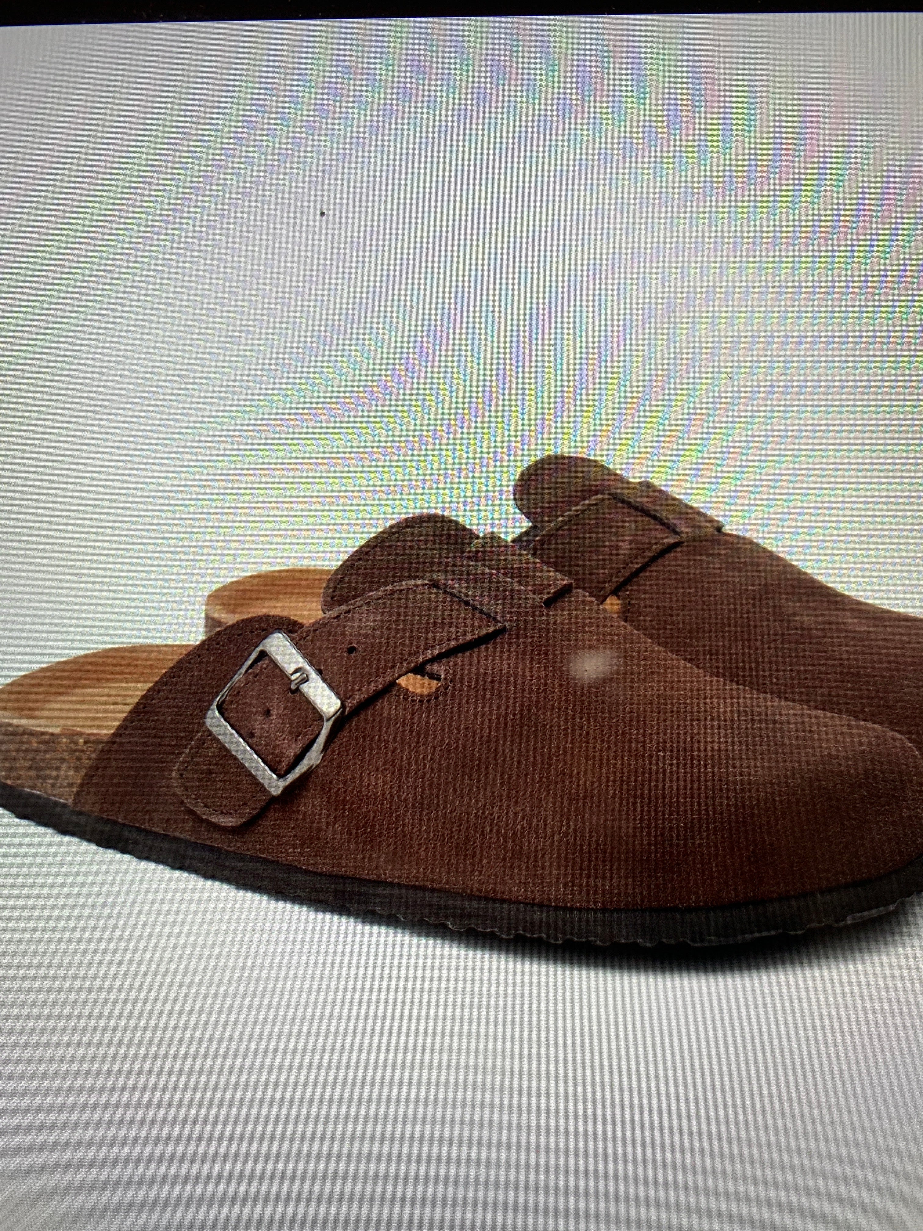 KPHBALLEN Mens SUEDE LEATHER CLOSE SANDALS