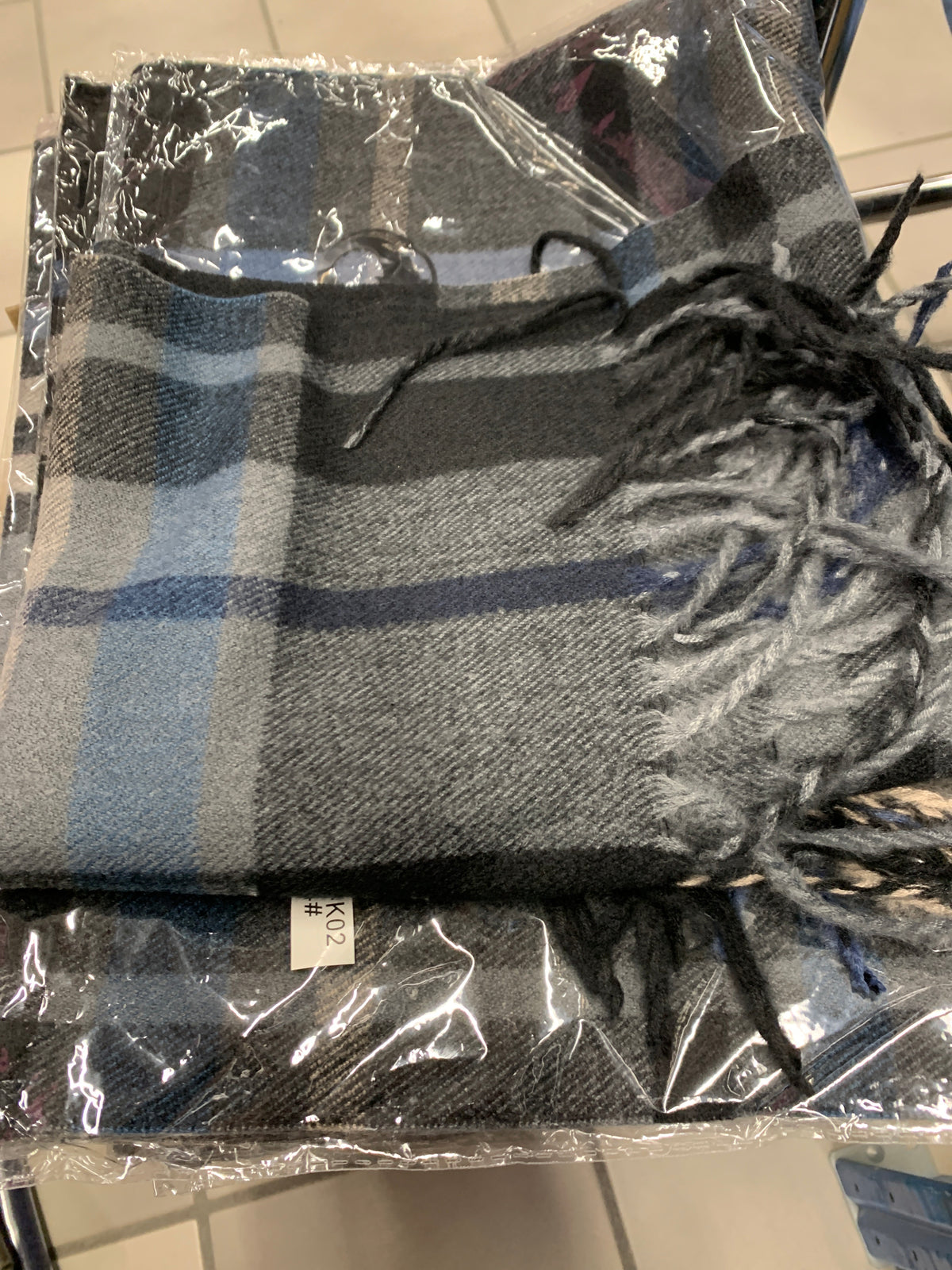 Herre halstørklæde Navy by Krone 1