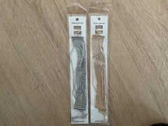 Bredt bling armbånd
