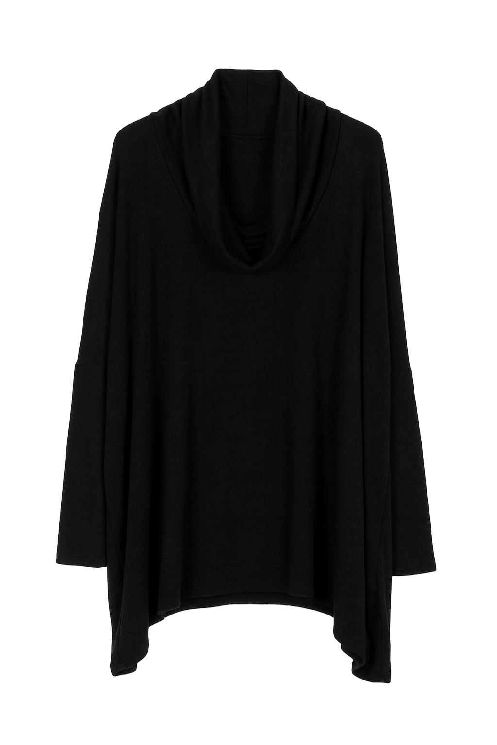 Blød rullekrave bluse - Brystmål 160 cm