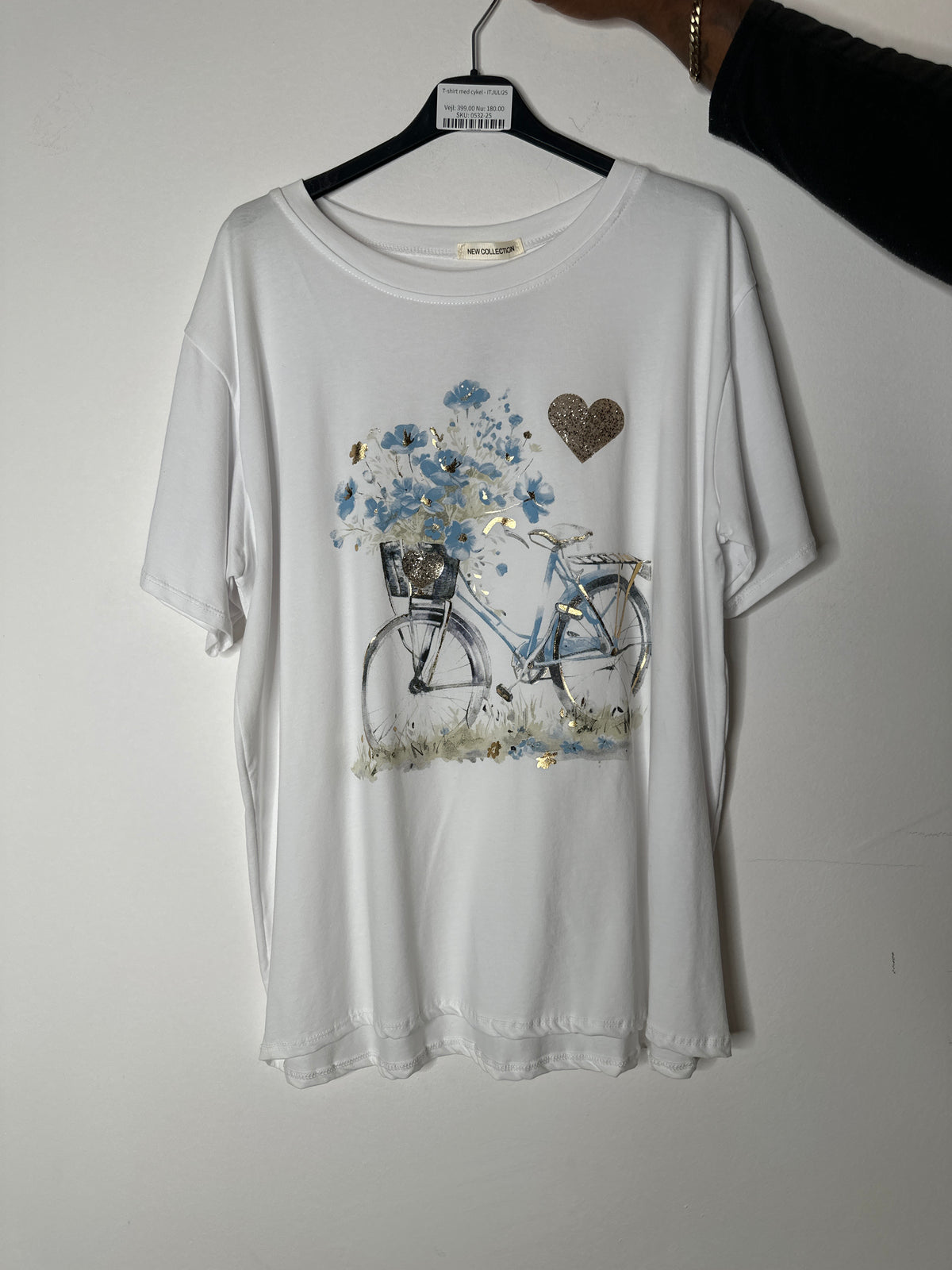 T-shirt med cykel - ITJULI25