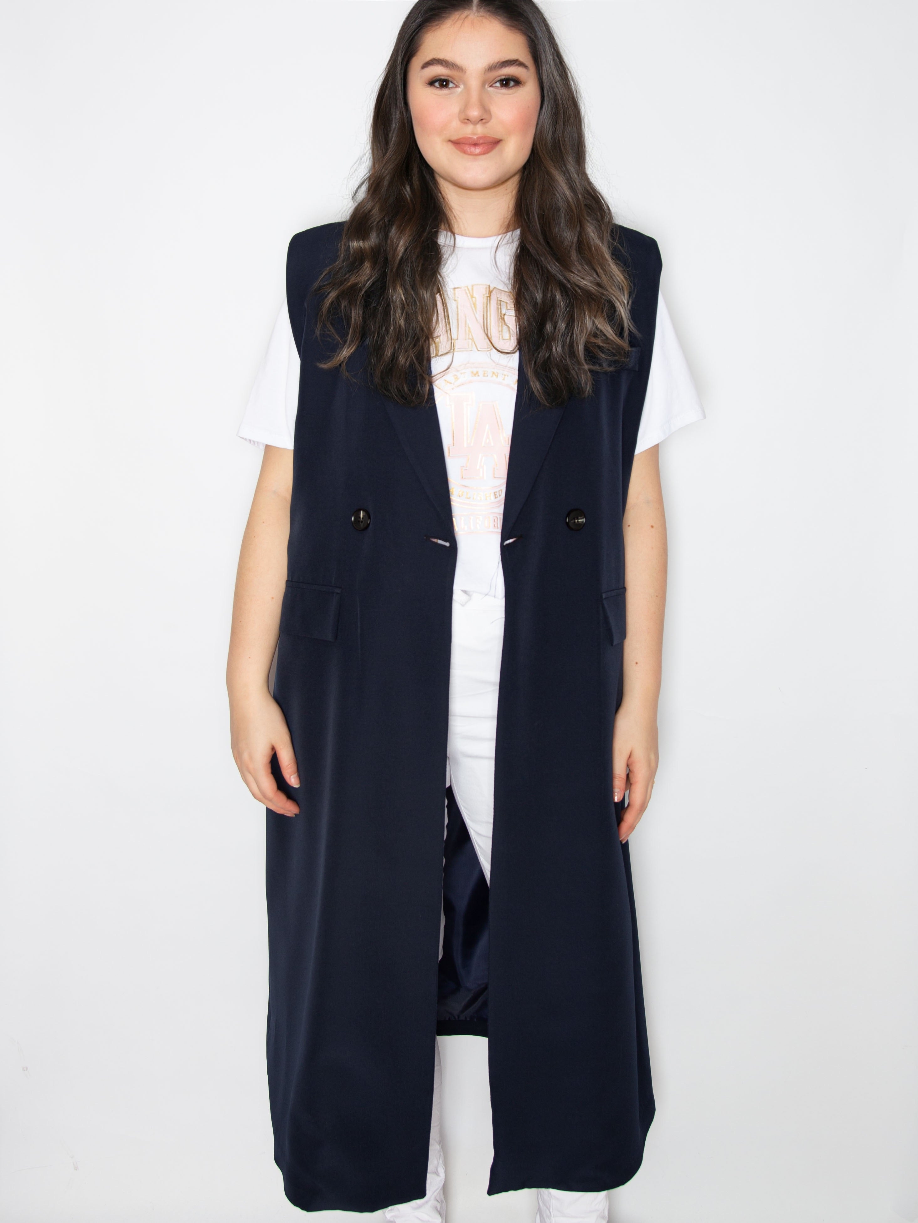 Lang blazer vest - ITFEB25