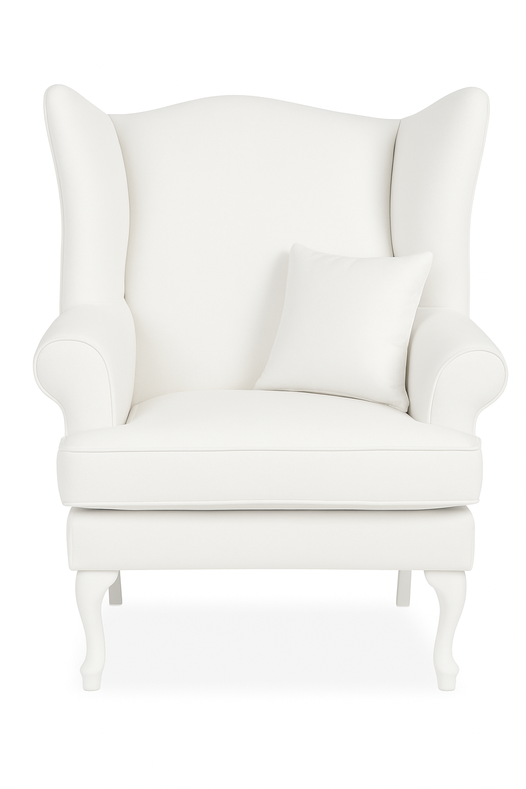 Naples I-Seater 100x95x108 Ivory JUKE legs white