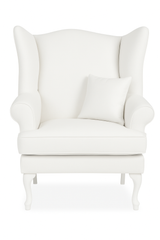 Naples I-Seater 100x95x108 Ivory JUKE legs white