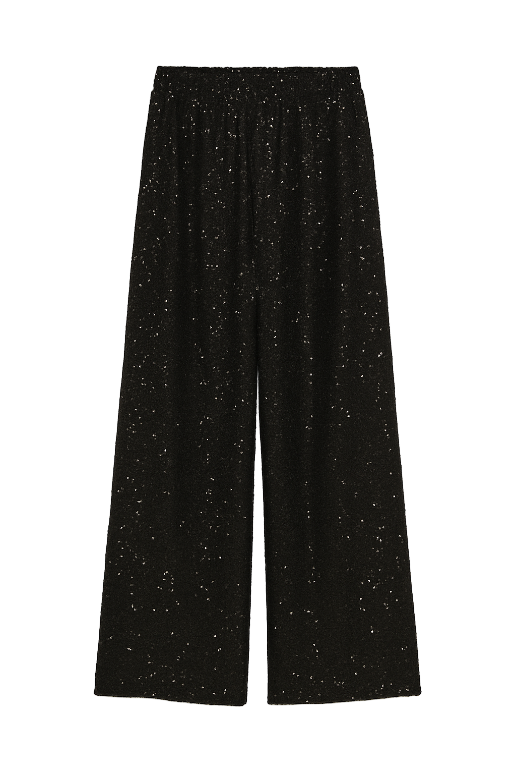 Pailletbukser med elastik talje store