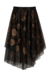 Tylnederdel med brune roser