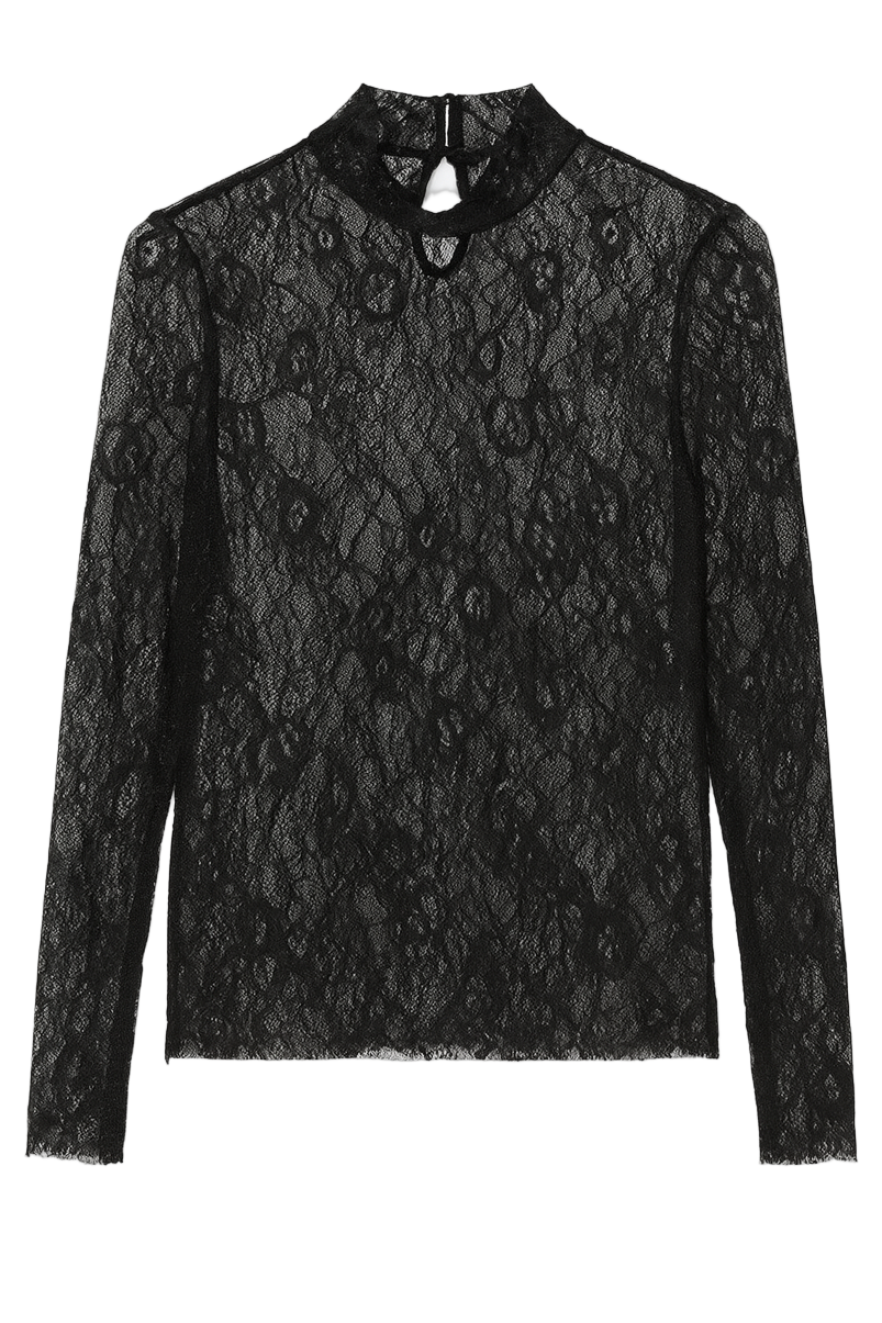 Blondebluse Langærmet - Brystmål 100cm