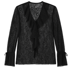 Blondebluse Flæser - Brystmål 120cm