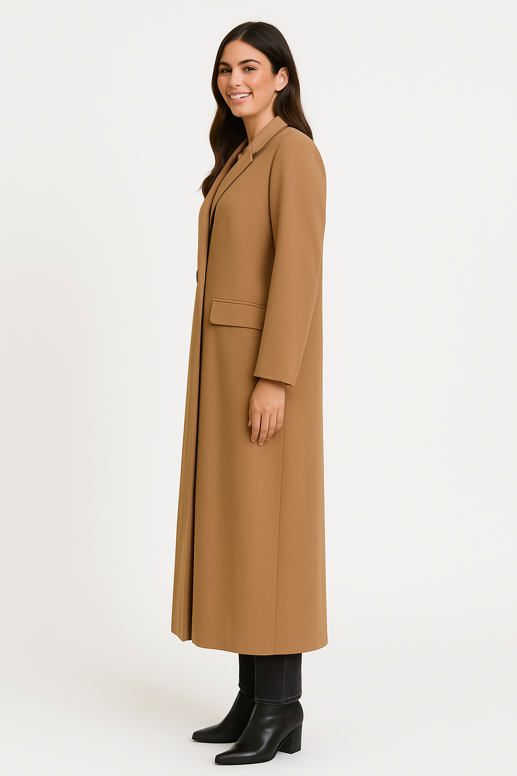 Lang blazer frakke