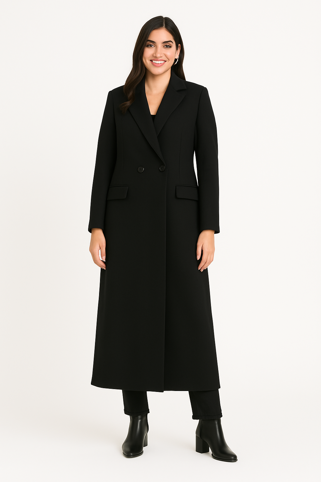 Lang blazer frakke