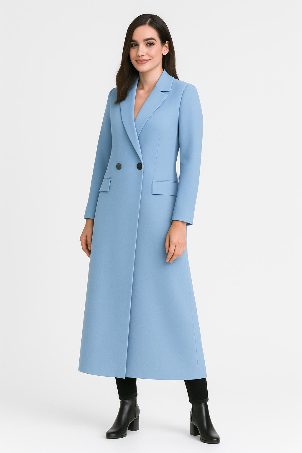 Lang blazer frakke