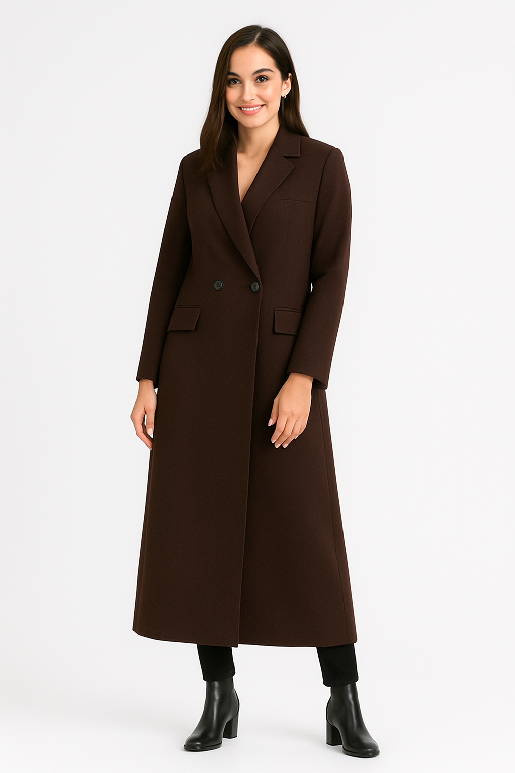 Lang blazer frakke