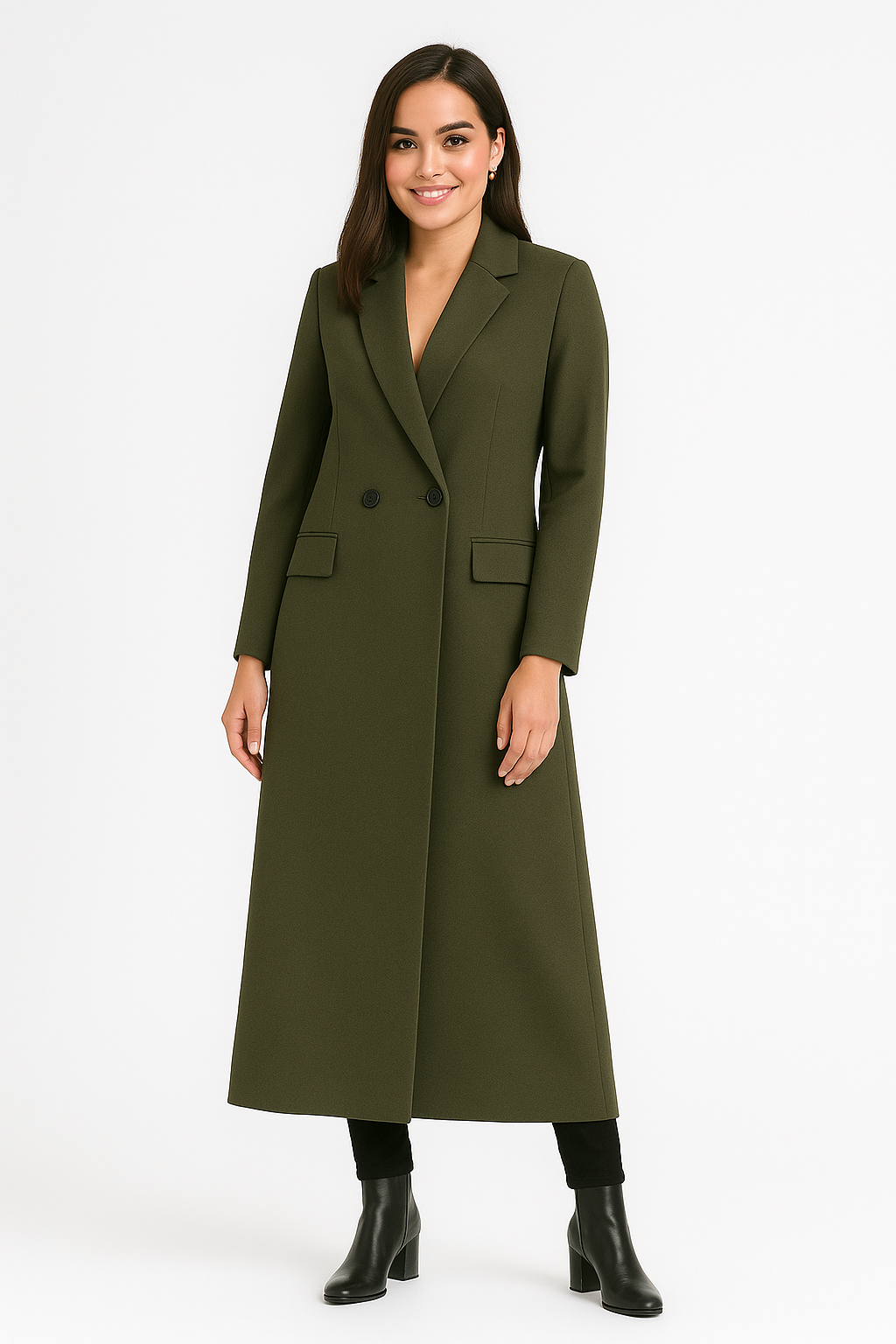 Lang blazer frakke