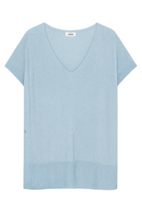 Strikvest med knap og lurex - Brystmål 140cm by Krone 1