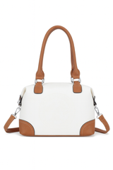 Taske med brune detaljer 28x15x20cm - Ingen returret