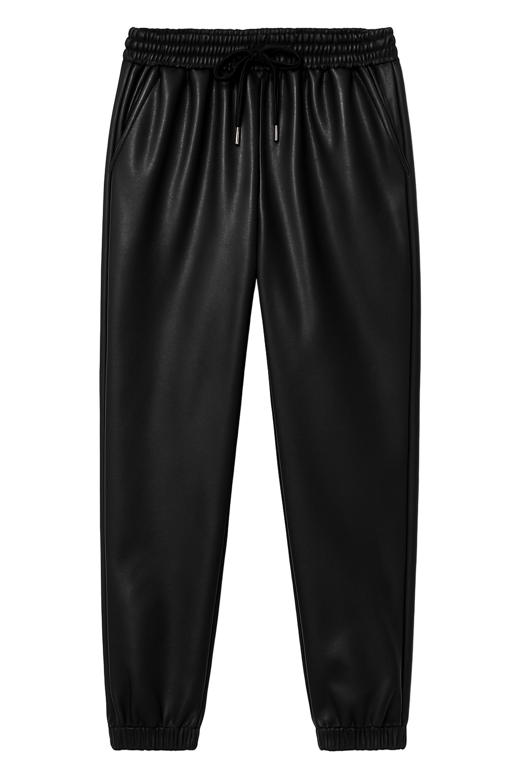 Bukser i læderlook - Str. 38-48 by Krone 1