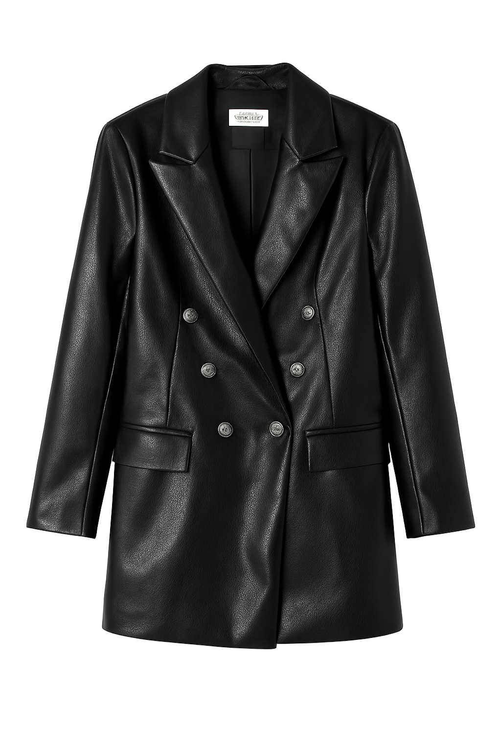 Blazer i læderlook - Brystmål 130cm by Krone 1