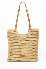 Hæklet shoppertaske 33x33cm