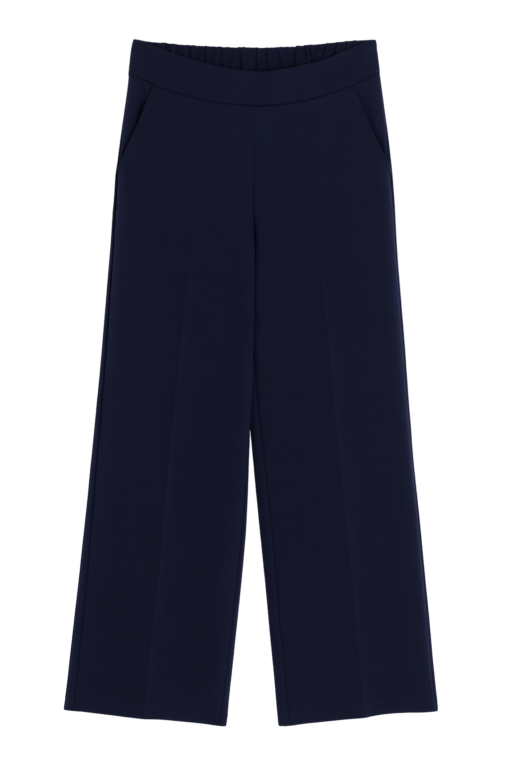 Struktureret jogger m. Pressefold