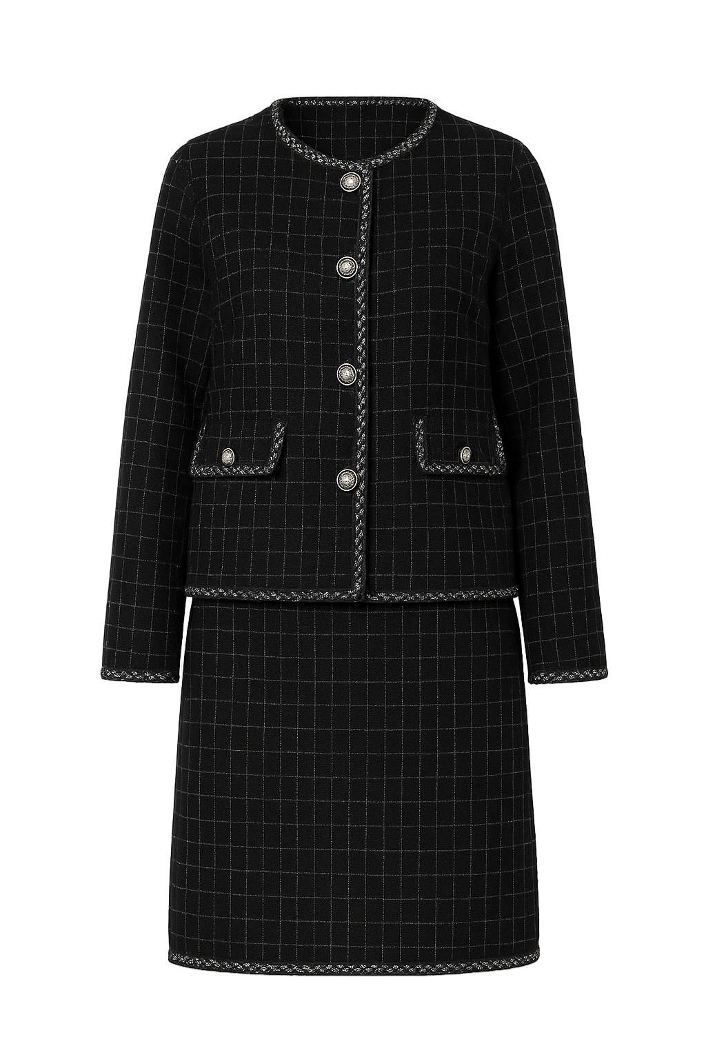 Striksæt med guld knapper by Krone 1