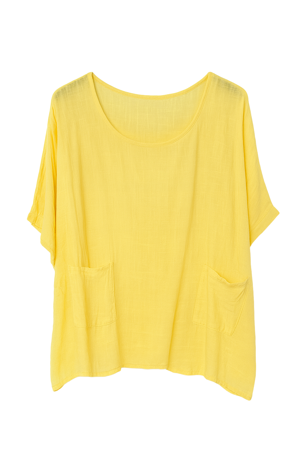 Oversize bluse med lommer - Brystmål 160cm