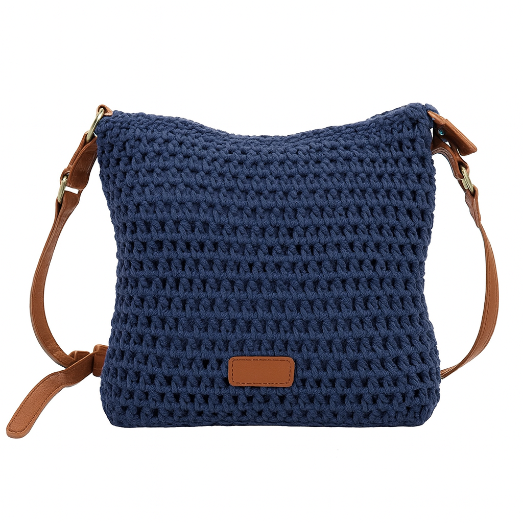 Hæklet taske 30x27cm