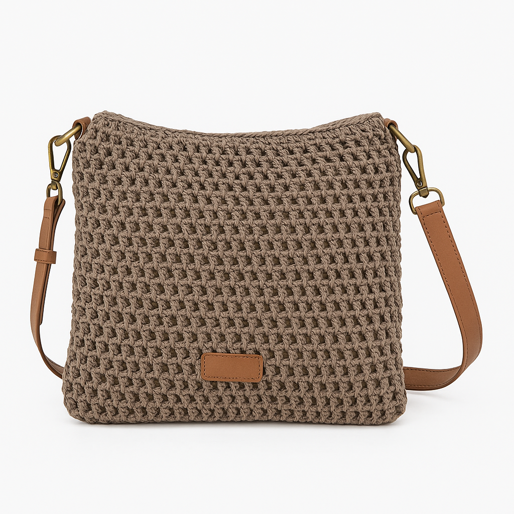 Hæklet taske 30x27cm