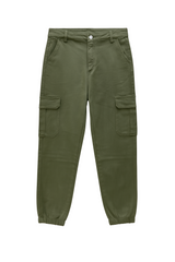 Cargo jeans med elastik plus size