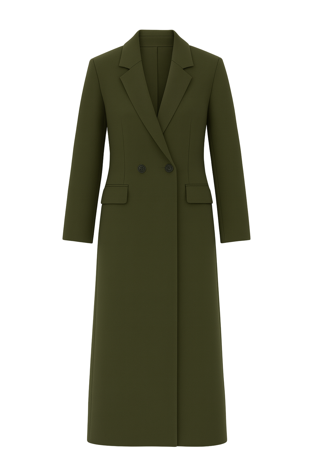Lang blazer frakke