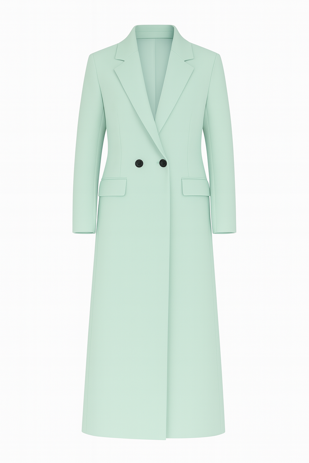 Lang blazer frakke