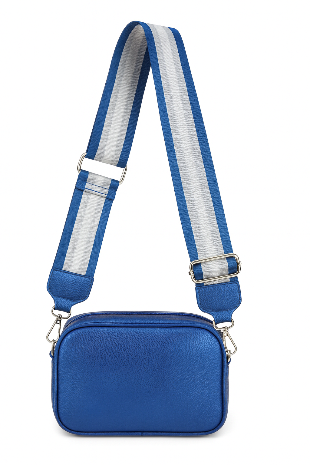 Taske med Taskestrop Metallic  L22 x H15 cm