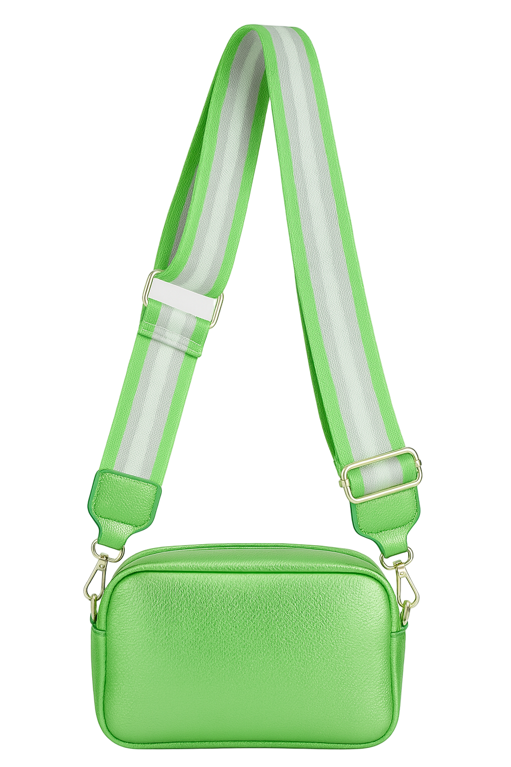 Taske med Taskestrop Metallic  L22 x H15 cm