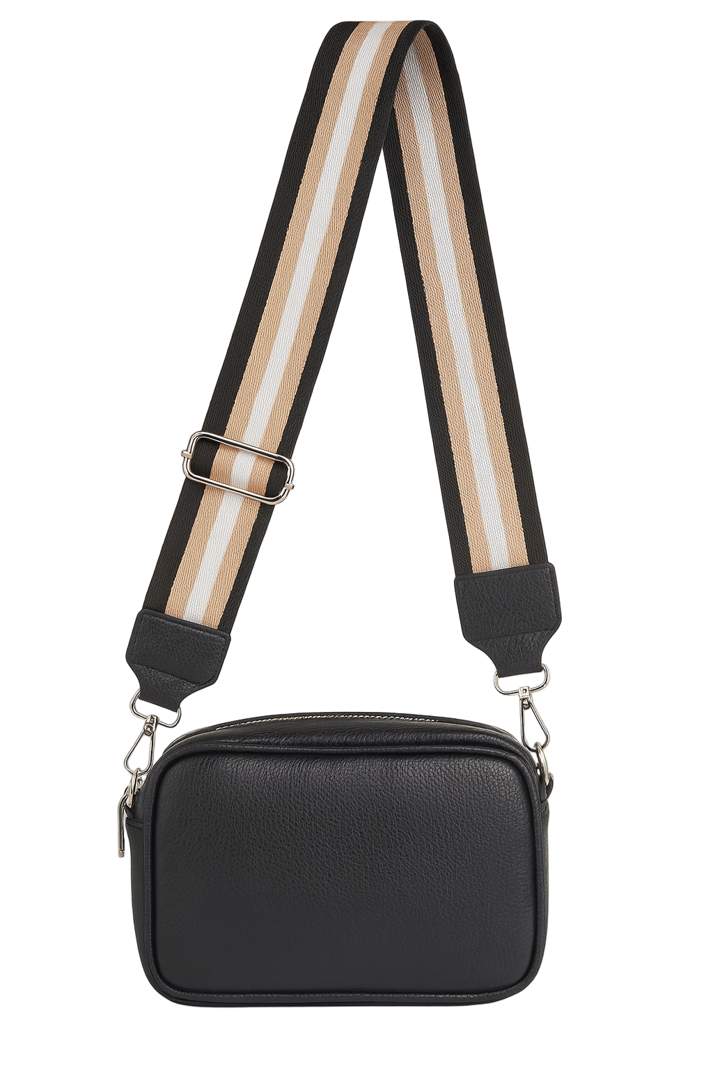 Taske med Taskestrop Metallic  L22 x H15 cm