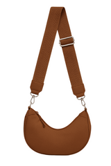 Nylon slouchy taske 35x9x18cm