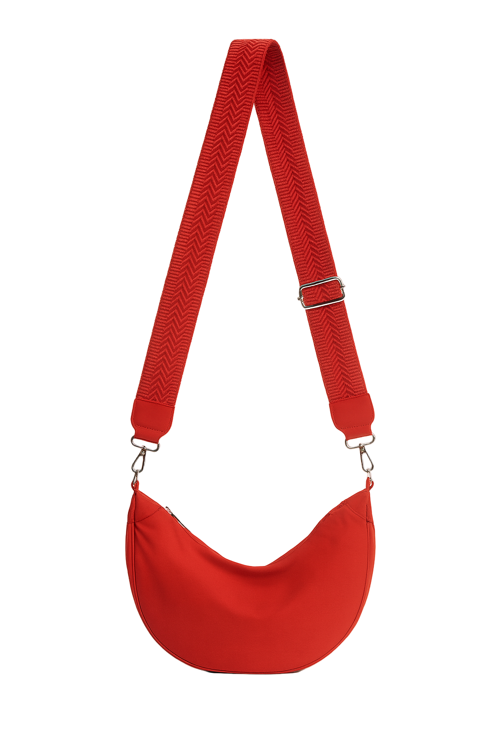 Nylon slouchy taske 35x9x18cm