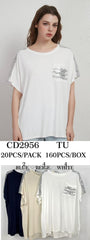 T-shirt med pailletter - ITMARTS25