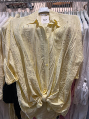 Skjorte med bling og bindebånd by D-Style