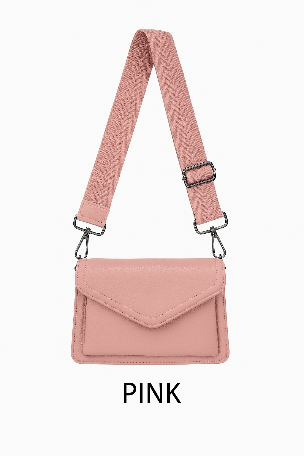 Crossbody taske med kuvertform 23x8x16cm - ITJULI25