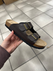 Duffy skind slip on sko