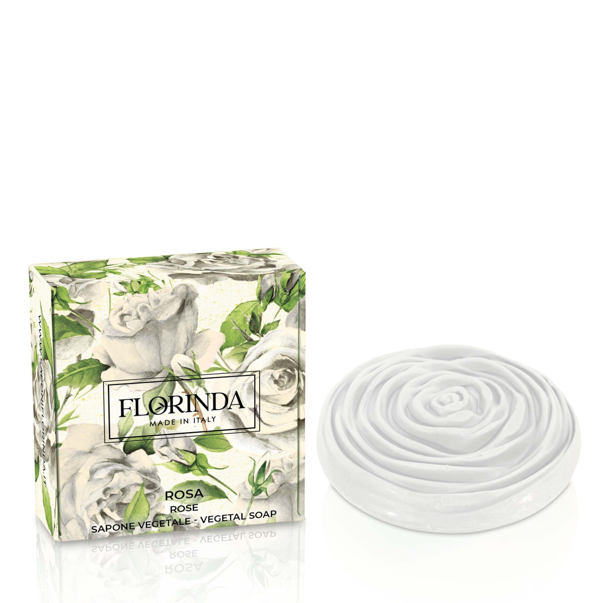 Florinda Rose Håndsæbe Hvid Rose i æske 90 g