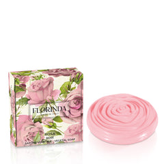 Florinda Rose Håndsæbe Rosa i æske 90 g