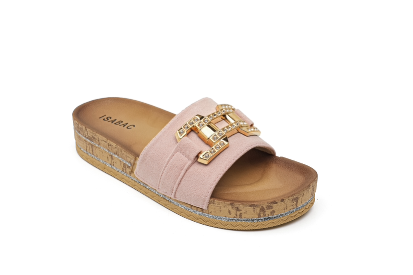 Sandaler med bling spænde by Krone 1