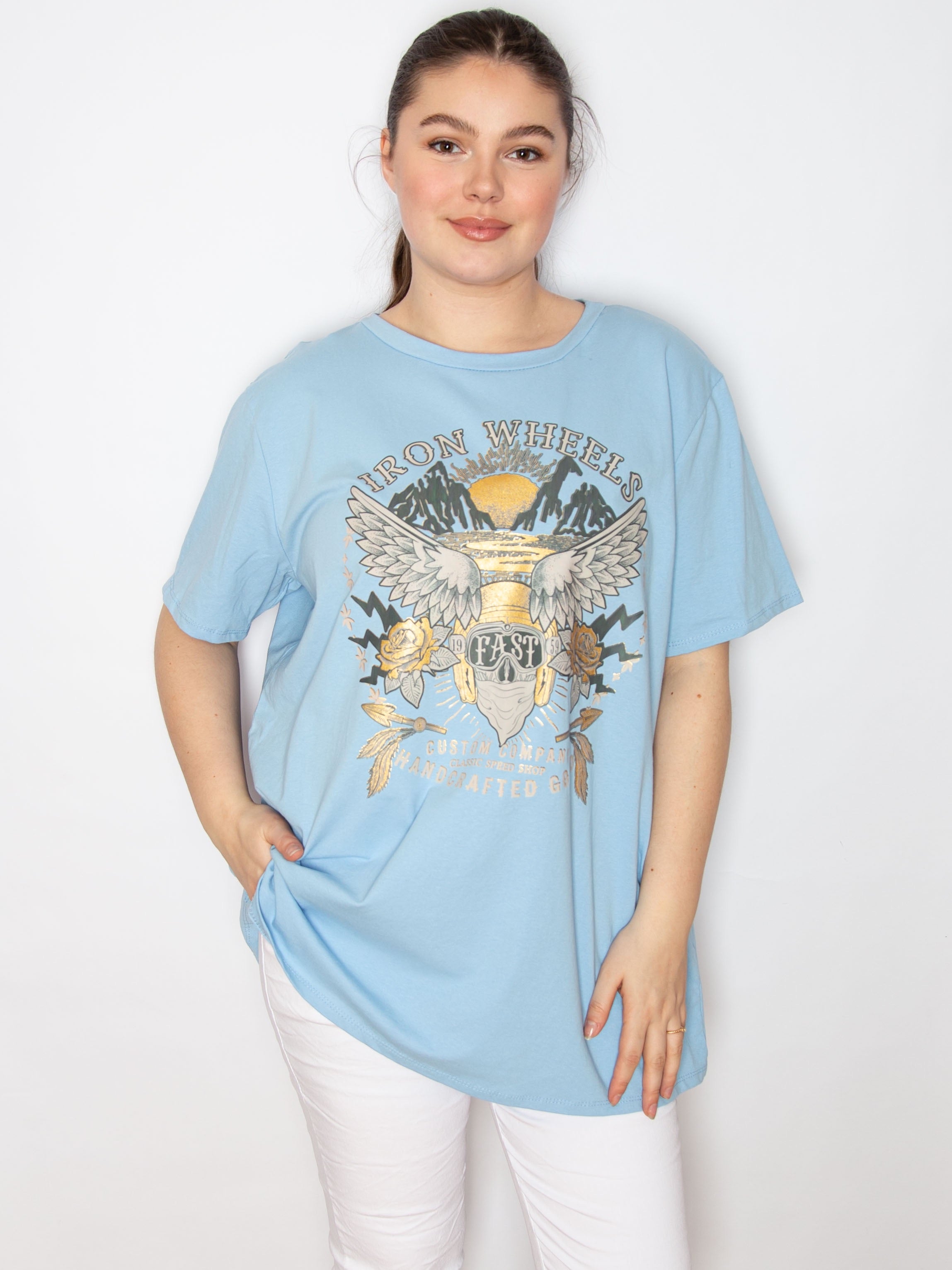 Iron wheels t-shirt - ITFEB25